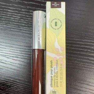 Clinique Pop Plush Creamy lip gloss Full SIZE Black Honey pop 01